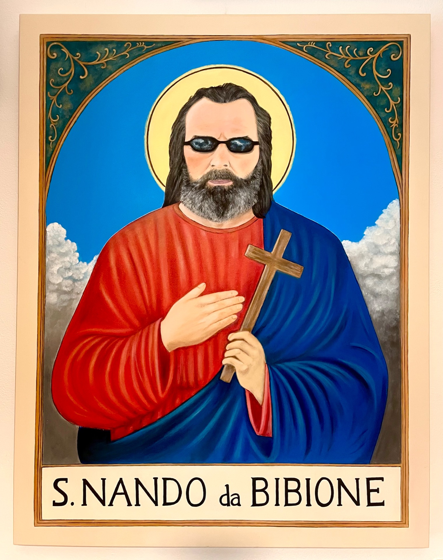 “Nando” 60x90cm acrilici su tela.